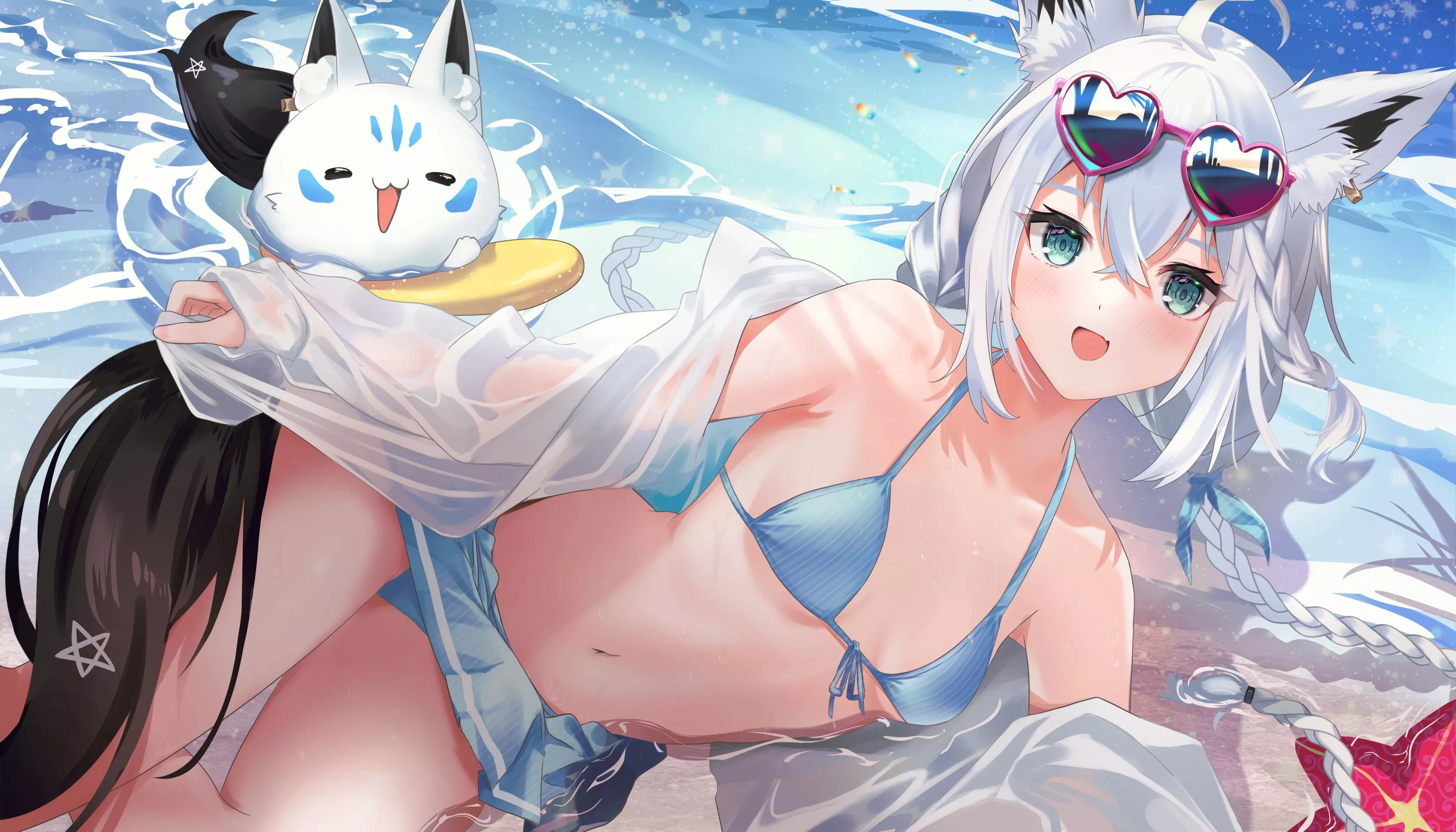 Swimsuit Shirakami 2 [Hololive]