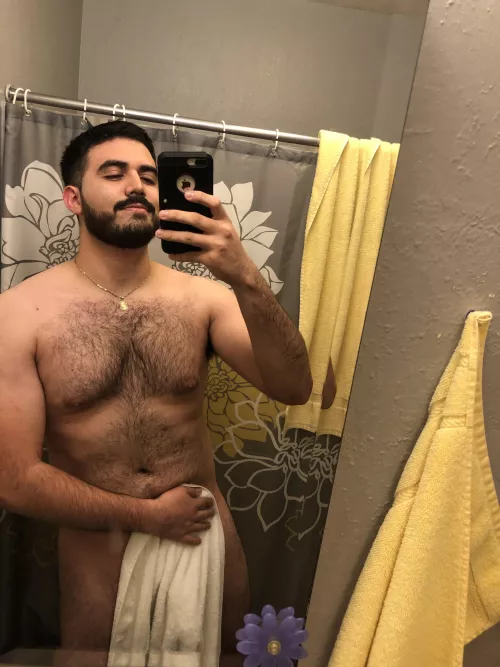 Take the towel off for me