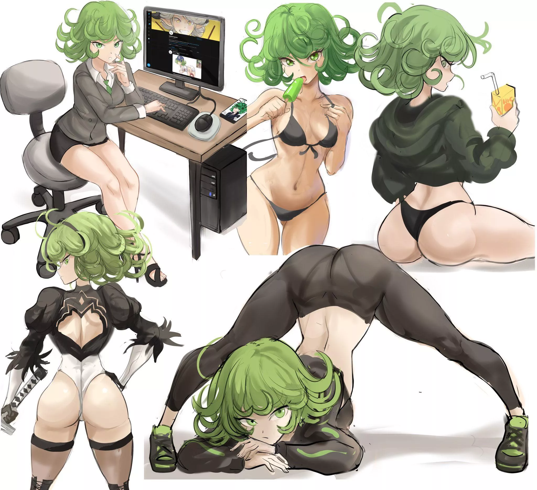 Tatsumaki is rank 2 for a reason 😍 (Rakeemspoon)