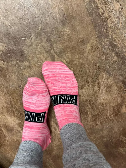 thank you Remy for getting these off my wishlist! Who wants to buy a pair of perfect stinky PinkPonySocks?
