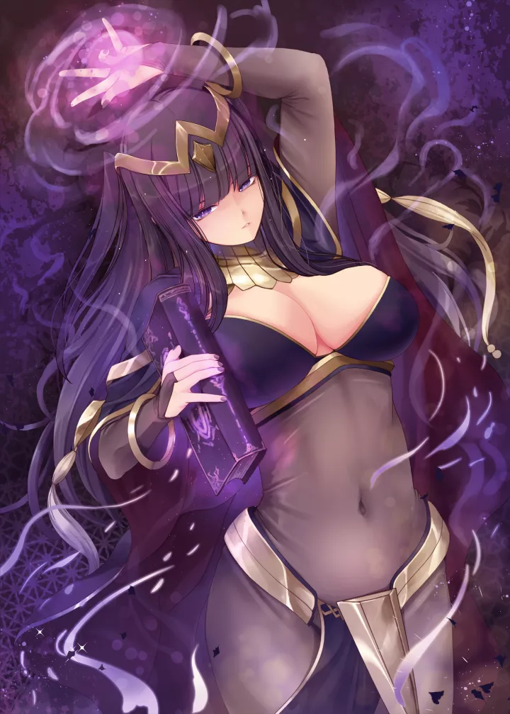 Tharja Casting Dark Magic (Kirishima satoshi) [Fire Emblem]