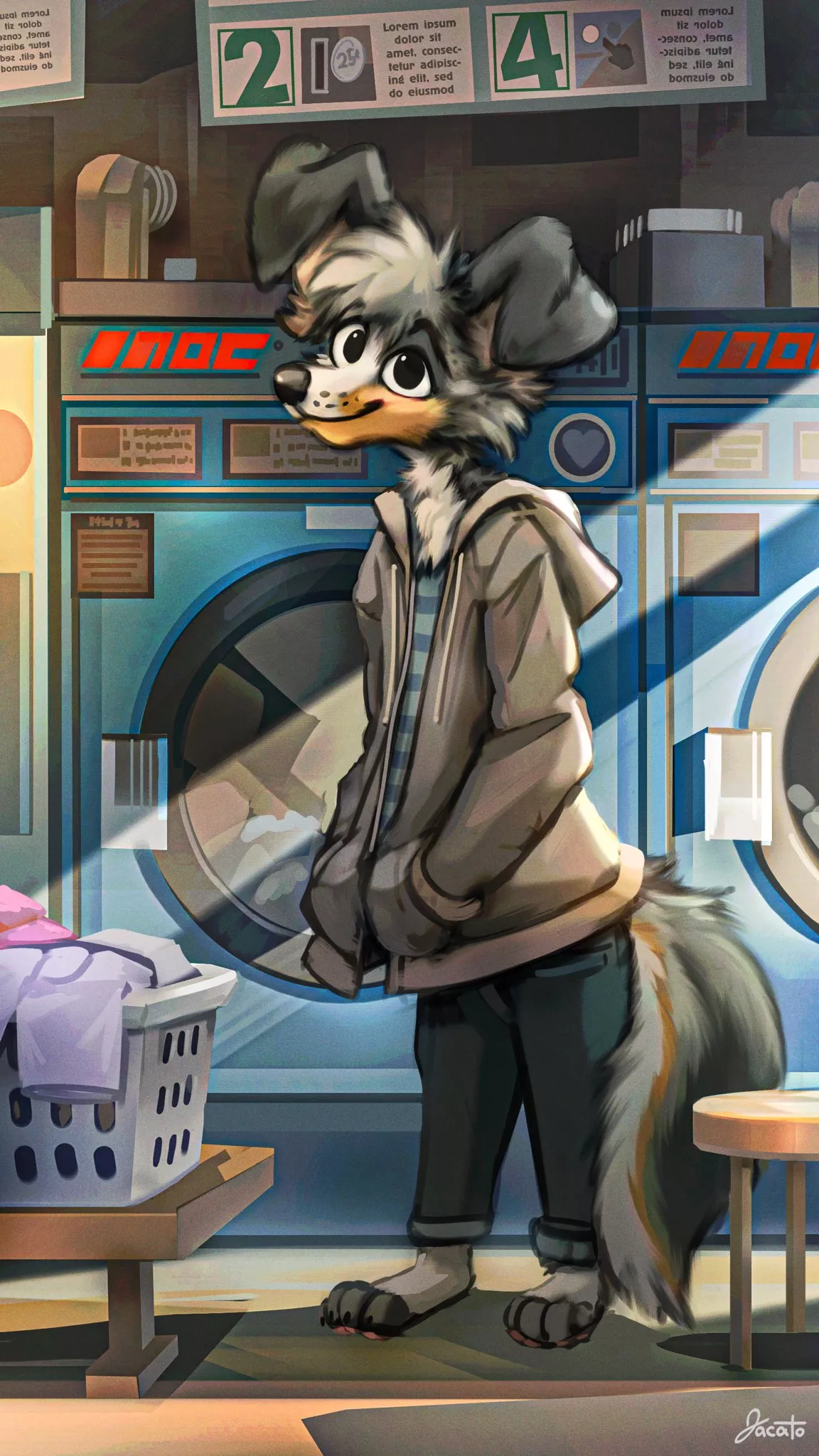 That Cute Classmate You Keep Running Into at the Laundromat [Jacato]