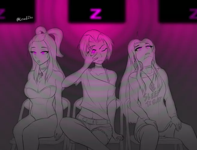 That's right ladies, just stay there, open your eyes, and enjoy the lightshow~ (Zko)