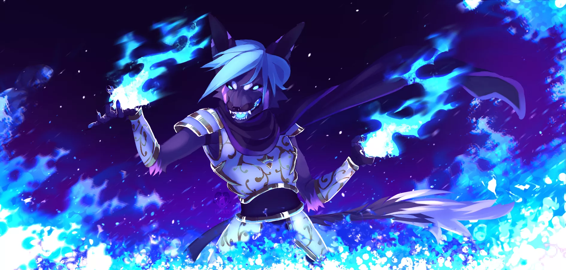 The 1ST Raffle prize, 4 available! [For the great @ryxnextalk on twitter] [Art by me]