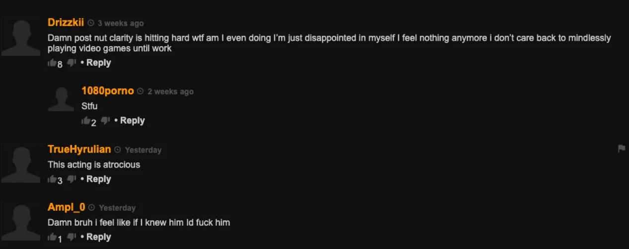 The acting was really, really, really bad