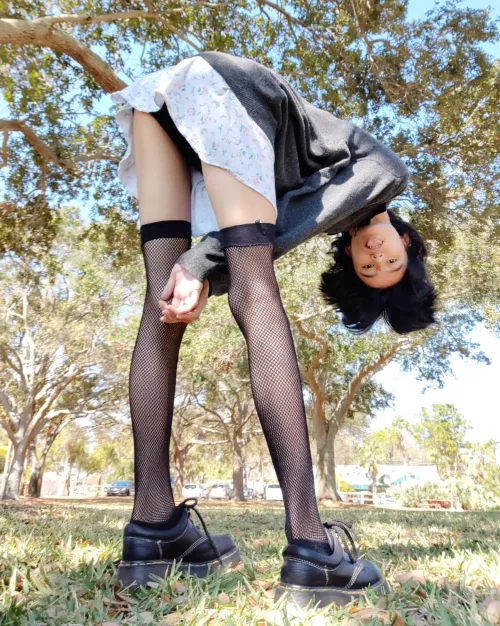 The bar full of people across the street 😳