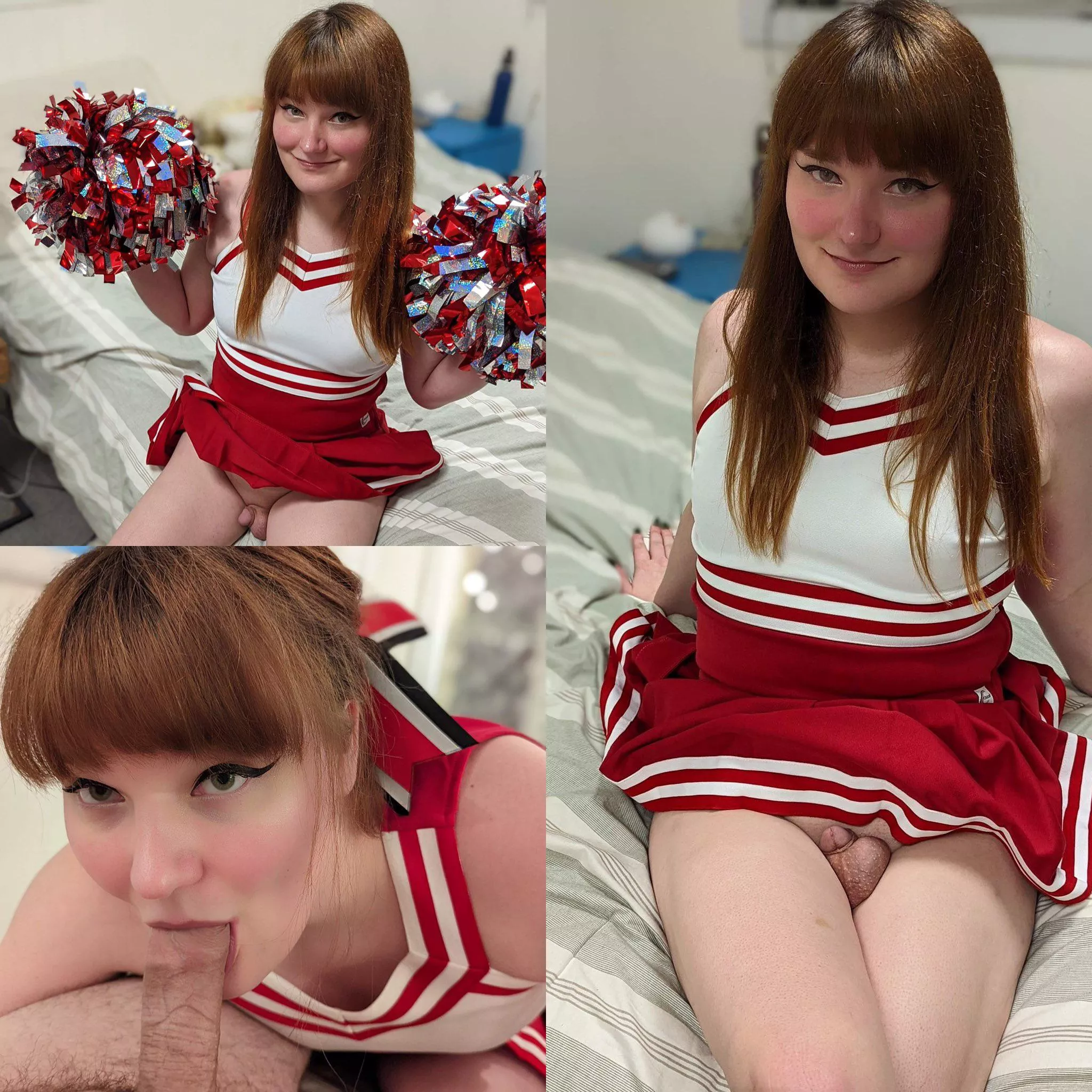 The cheerleaders these days are different than I remember them being in high school