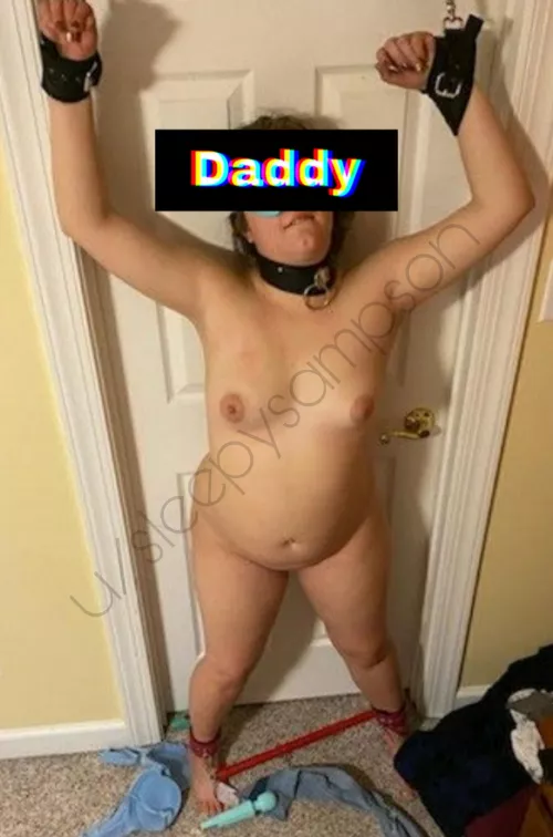 The collar doesn't come off until playtimes over [oc]