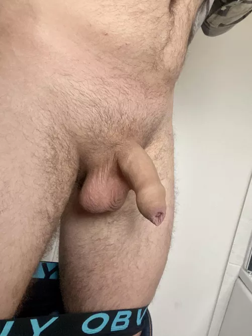 The eyeful you’d get when you saw me changing in the locker room.