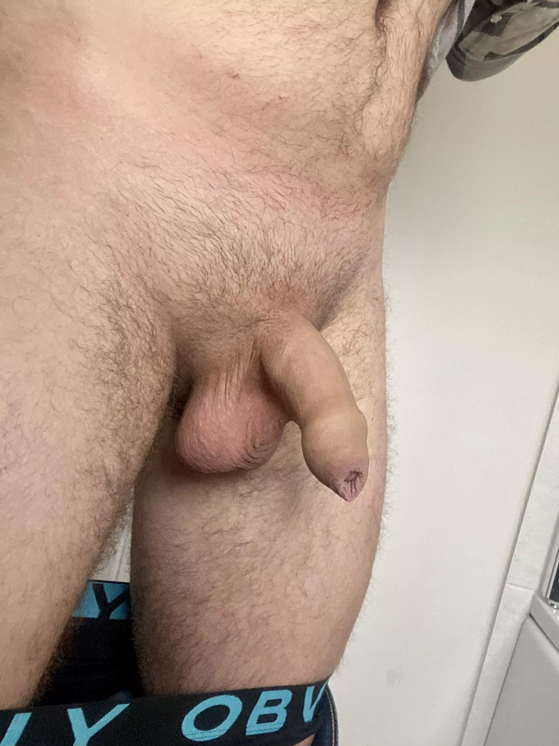 The eyeful you’d get when you saw me changing in the locker room.