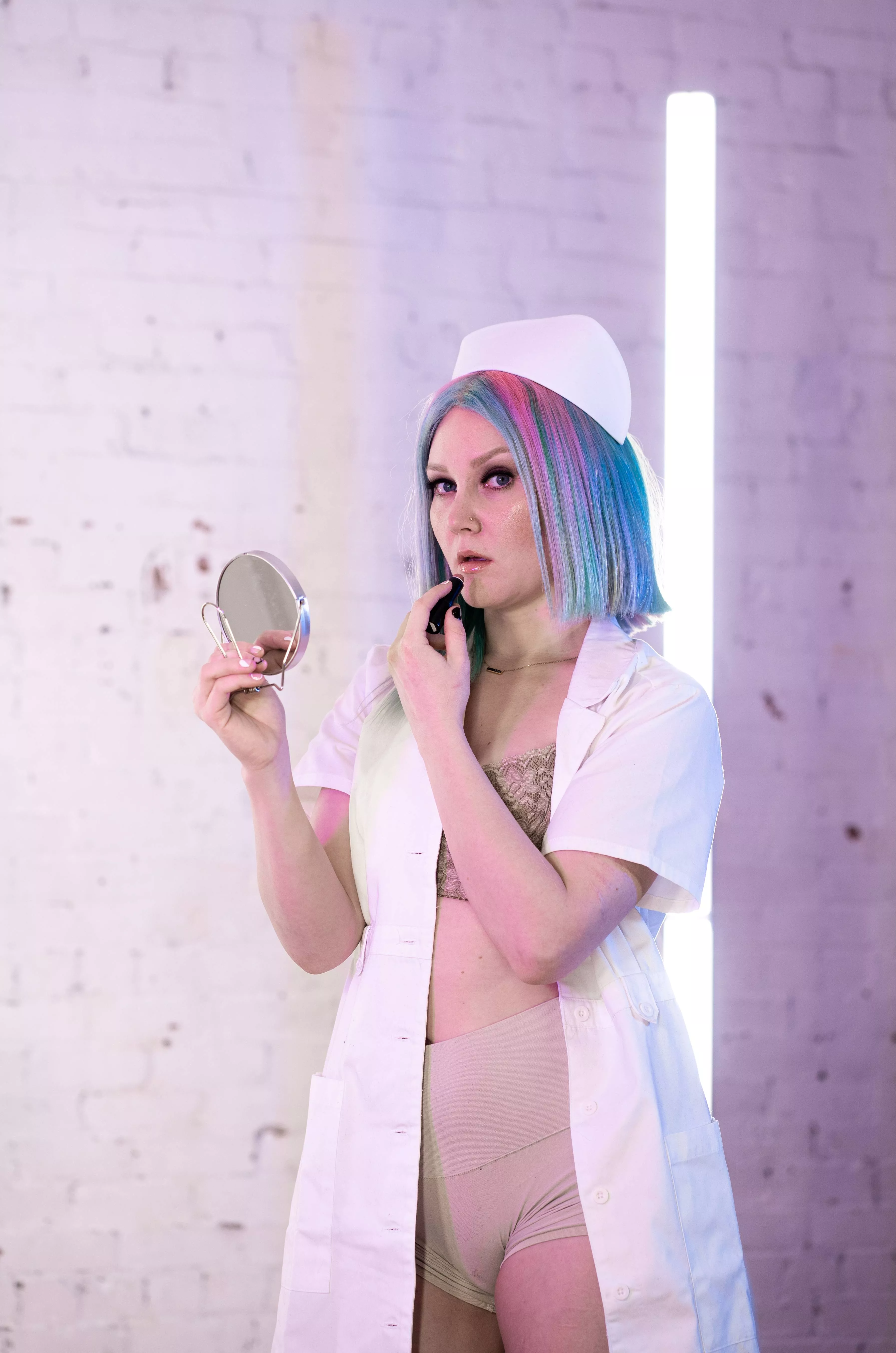 The head nurse caught me teasing patients again...I'm on thin ice.