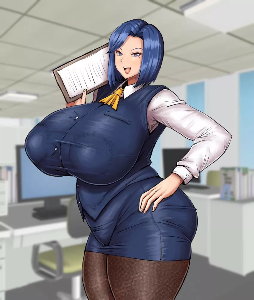 The hot office Milf.