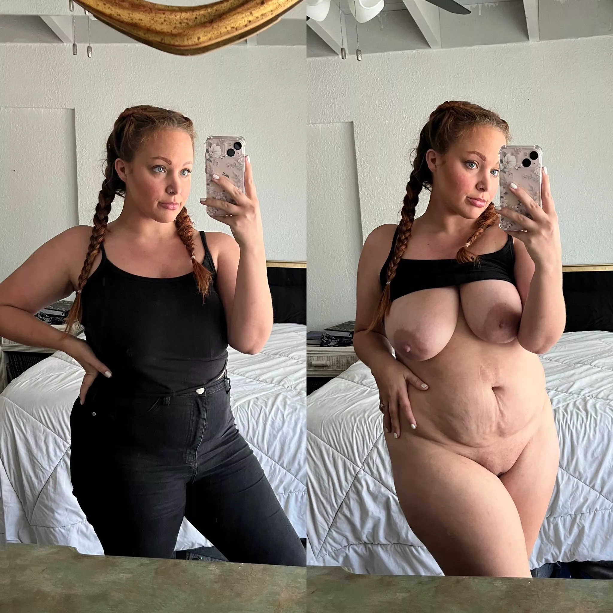 The nice soft mombod under my clothes 🥰