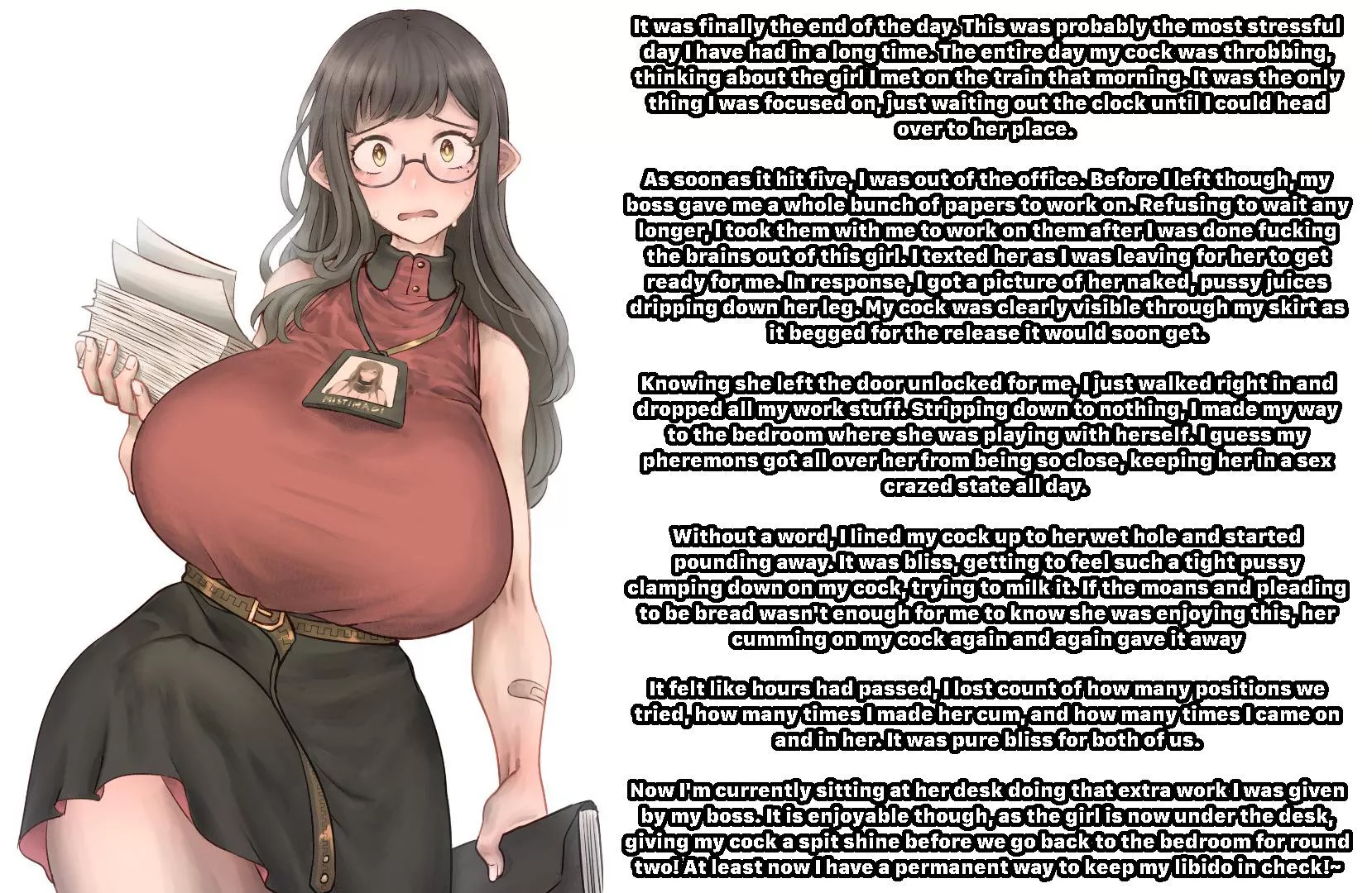 The office futa makes her way to her “date’s” house. [Part 2]