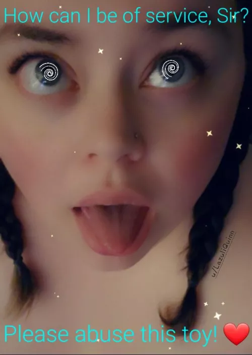 The only way a slut can meet her truest potential is to turn its brain off and let a Man be in control