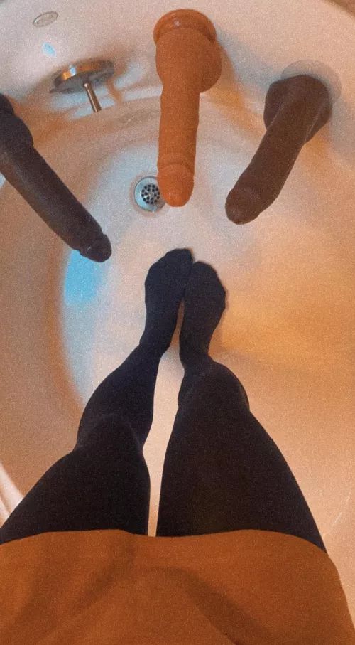 The only way I know how to take a bath π₯°