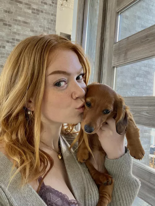 the puppy definitely brings up the group average 🙈