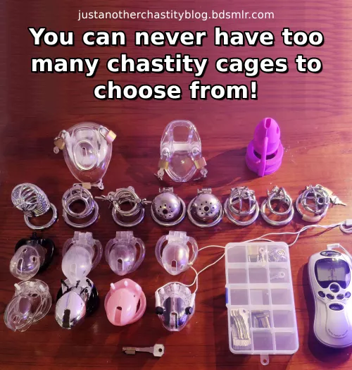 The selection can never be too big, but finding the right one is a question of luck!