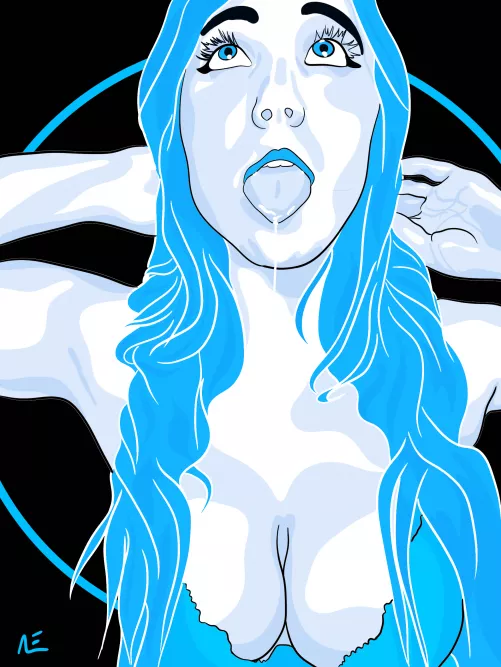 The Shapes Serie - the blue Circle, by me