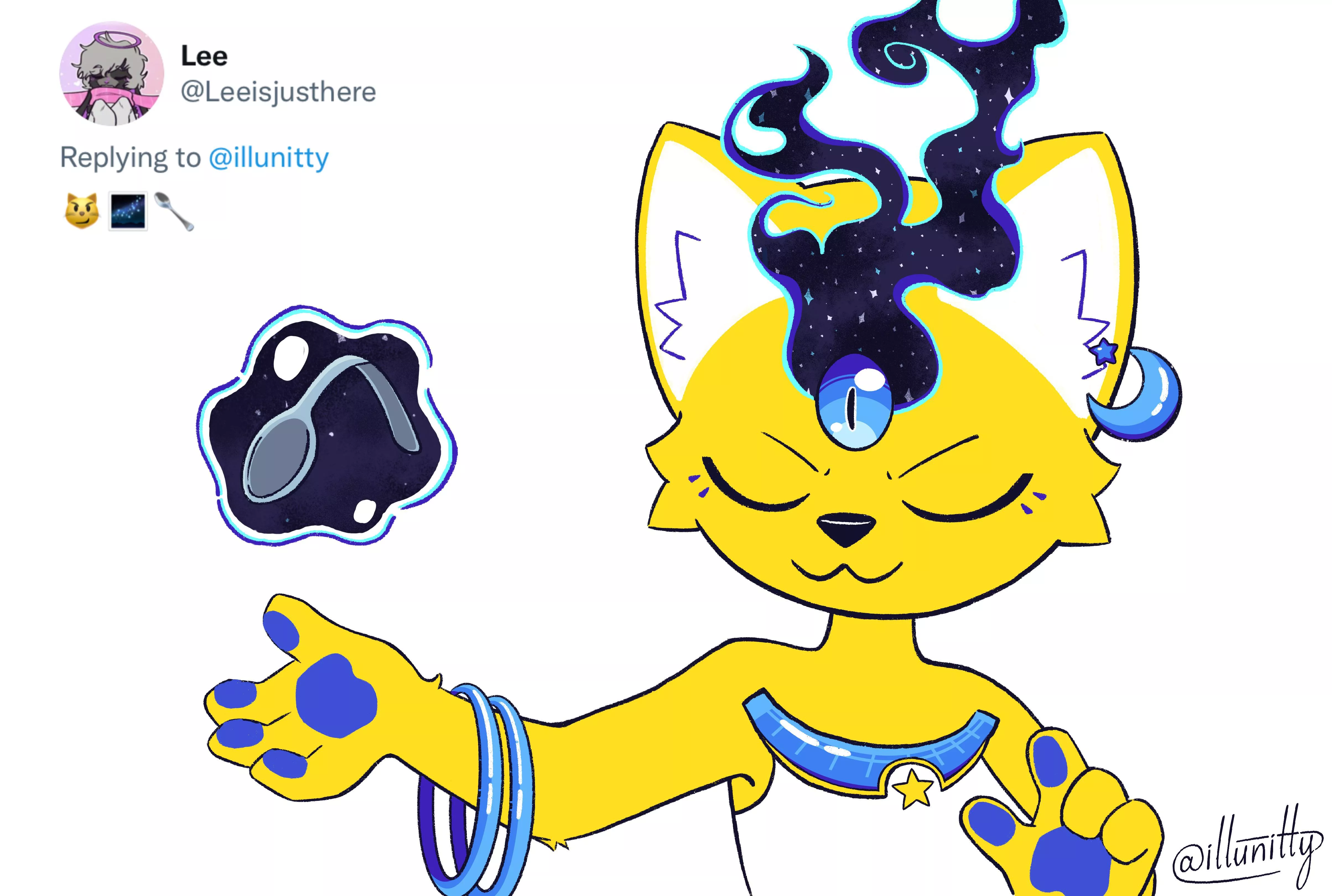 The spoon bender (oc)