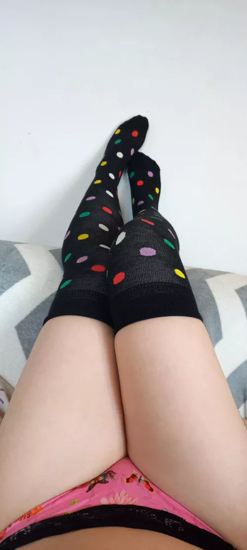 the thighhighsocks (●//▽//●)