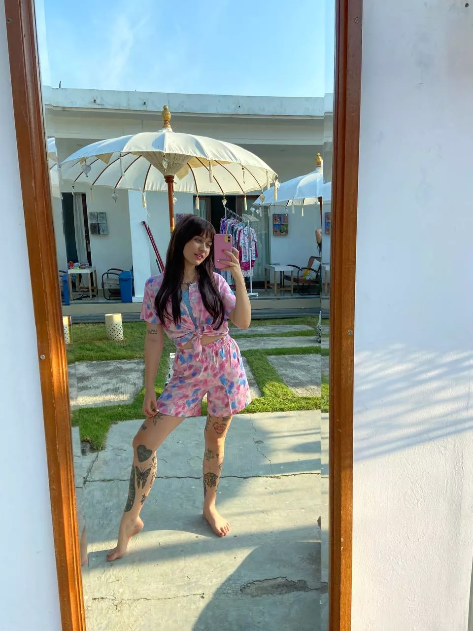 The weather is great