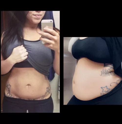 Then & Now 😍about a 70+ lbs difference