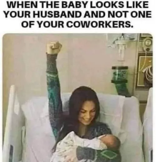 There were 3 co-workers and a college boyfriend in the running to be the father