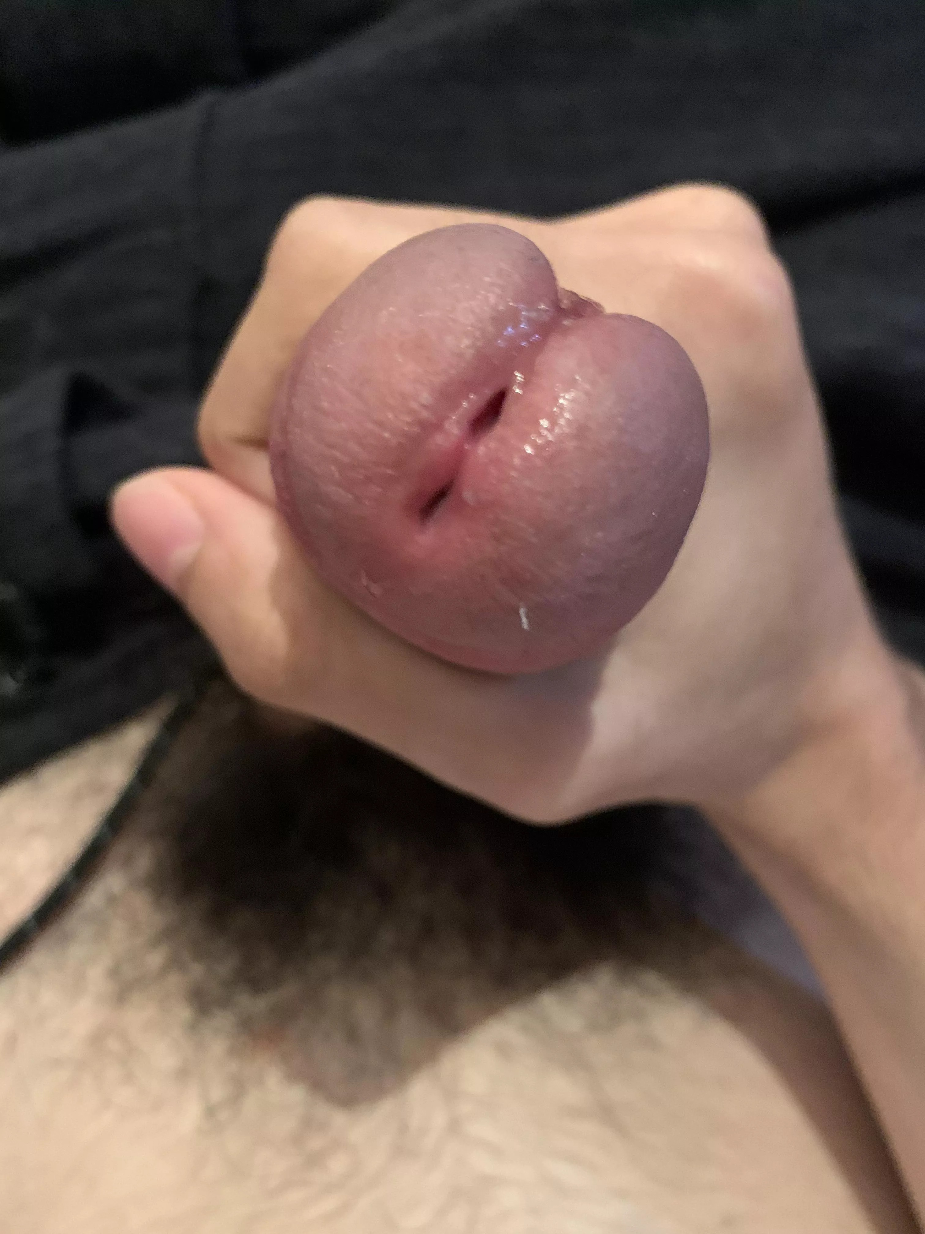 There’s plenty more to cum, this is just after a few minutes of rubbing 😉