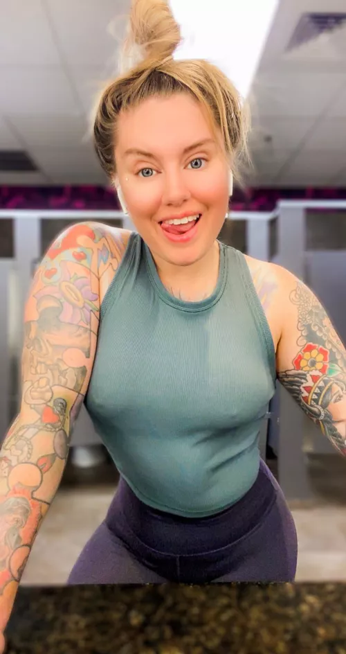 they had the AC on today🙈