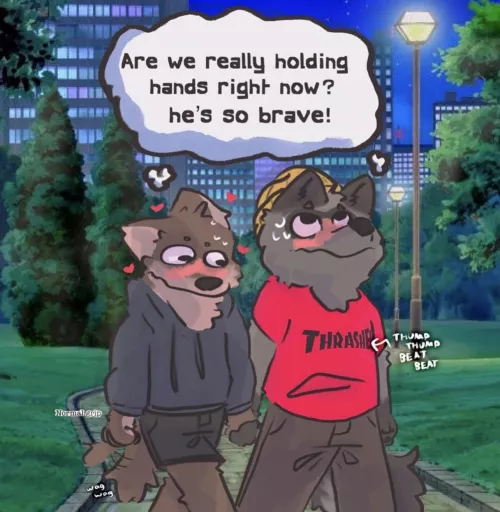 They look so adorable together 😊 (credit: grapeschitz from insta)