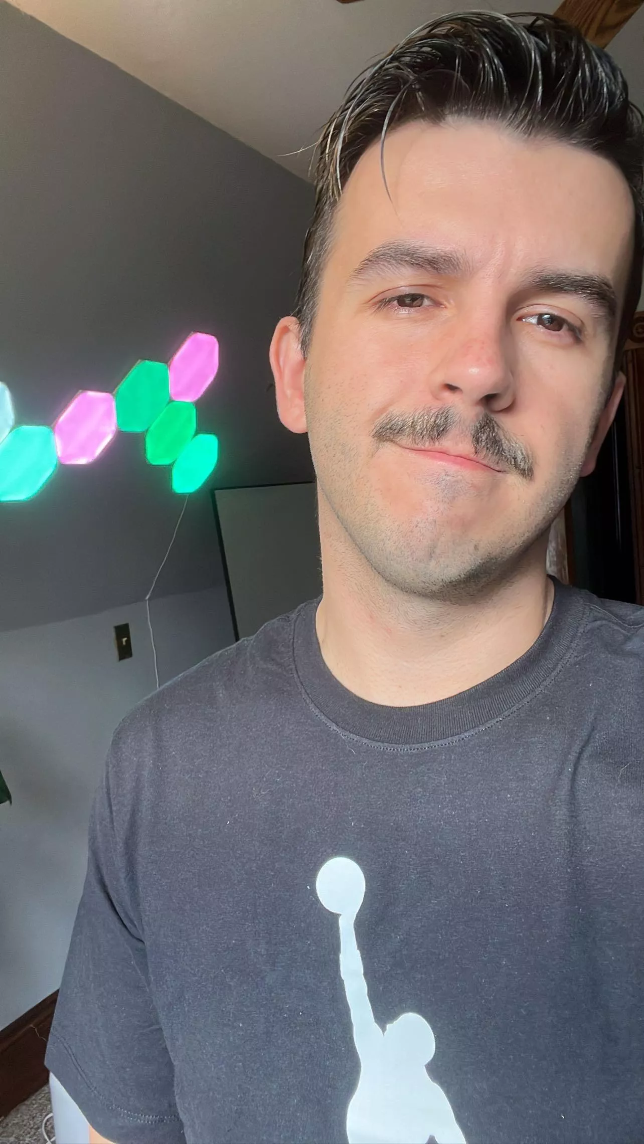 Think the moustache works for me?