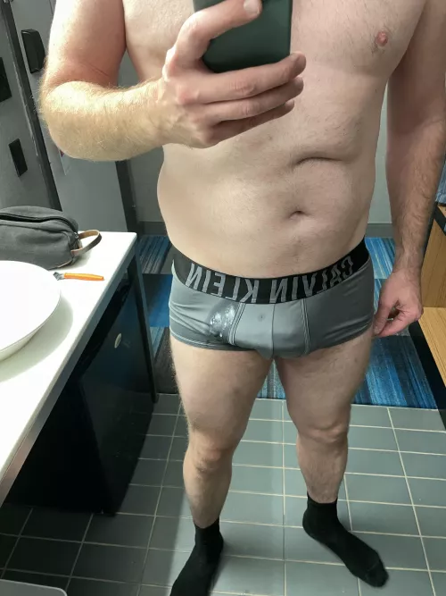 This is how I like to treat a new pair of Calvins