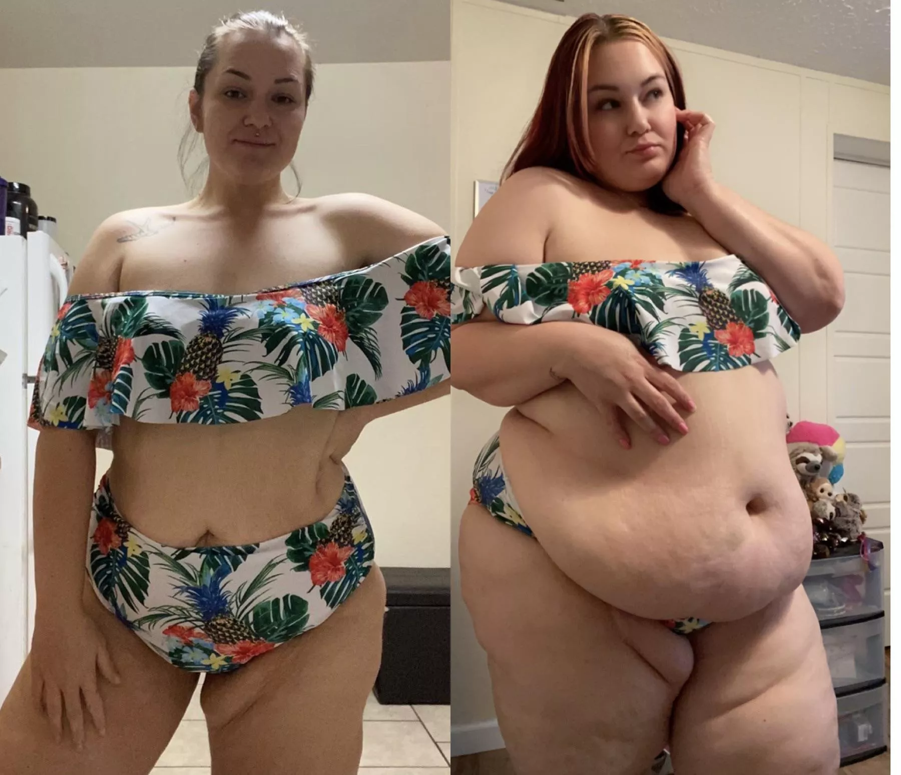 this is what happens when you’re a greedy lil piggy!