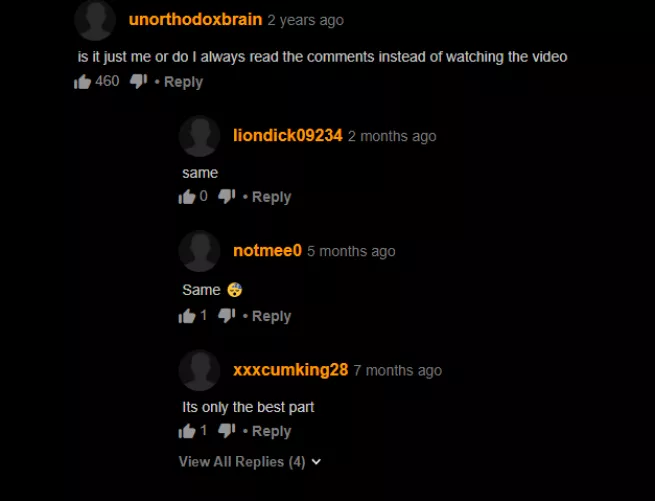 This sums up everyone here