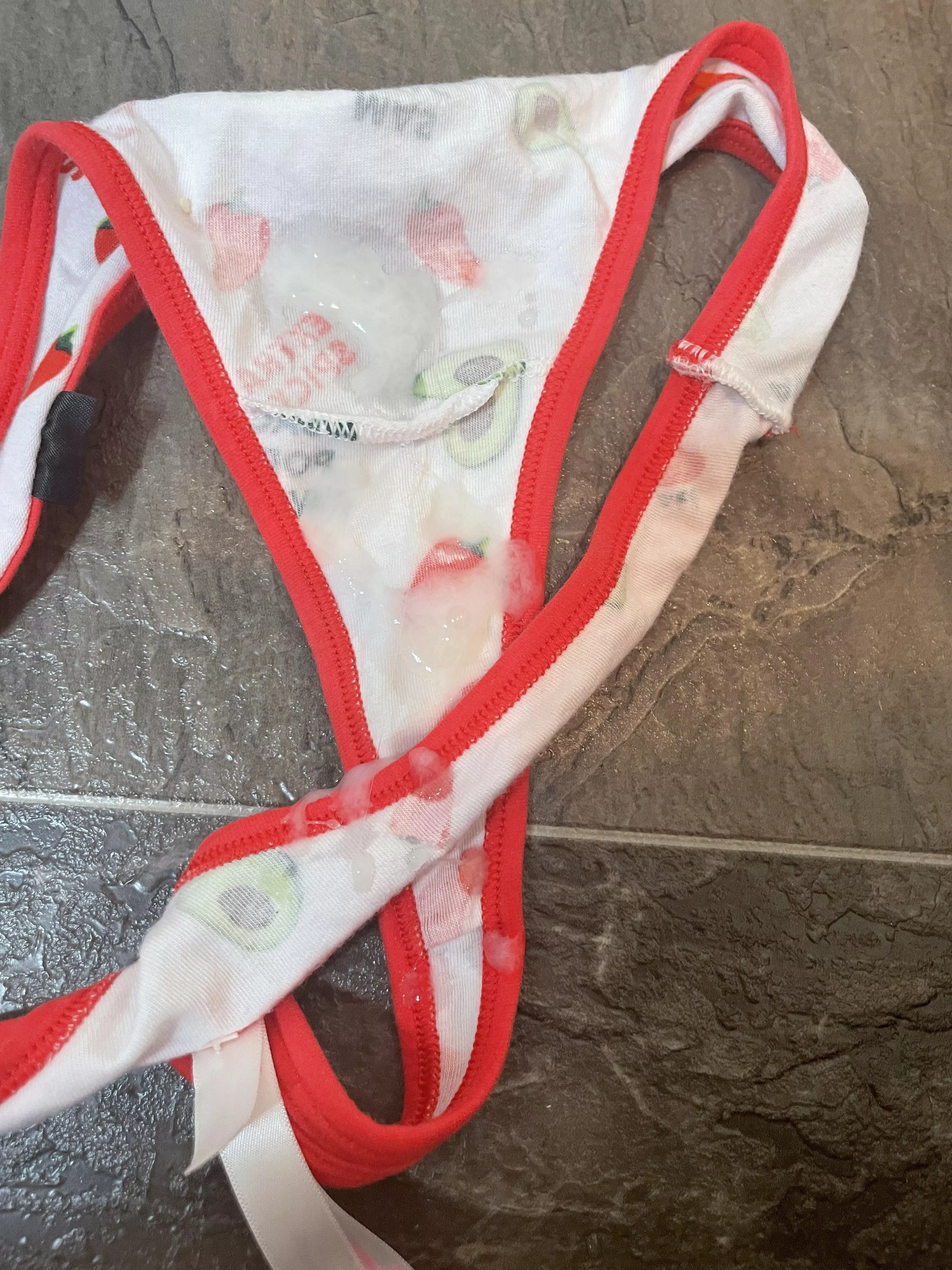 Those panties made me cum really hard this morning 😁