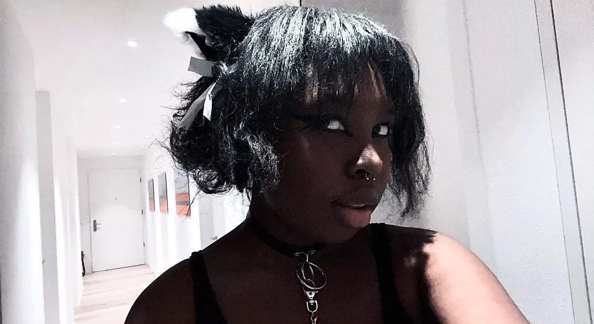 Thought this pictured turned out kinda cool 🐈‍⬛🖤✨