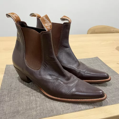 Thrifted this pair of RM Williams Cuban heels the other day for $75AUD. What would the resale on something like this be?