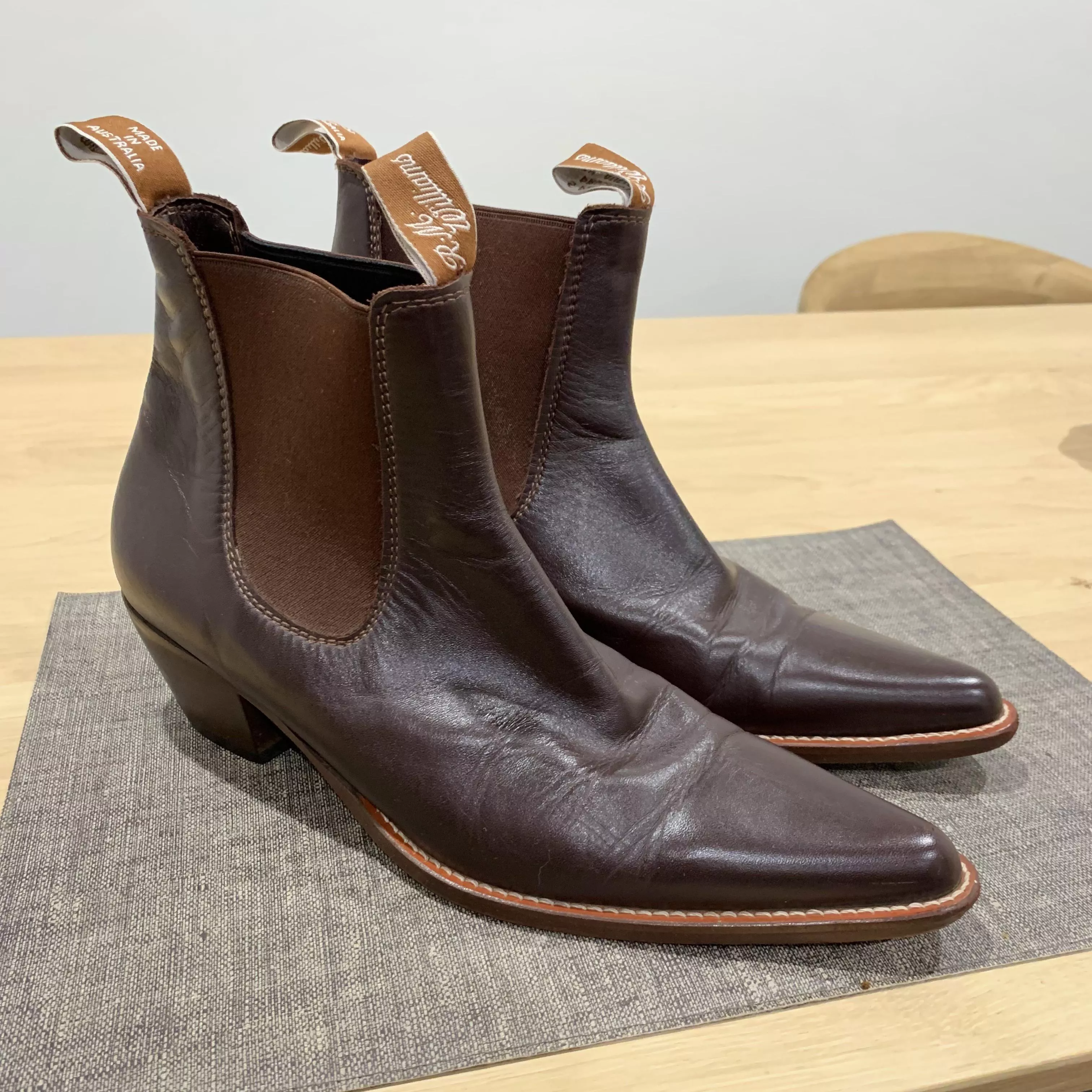 Thrifted this pair of RM Williams Cuban heels the other day for $75AUD. What would the resale on something like this be?