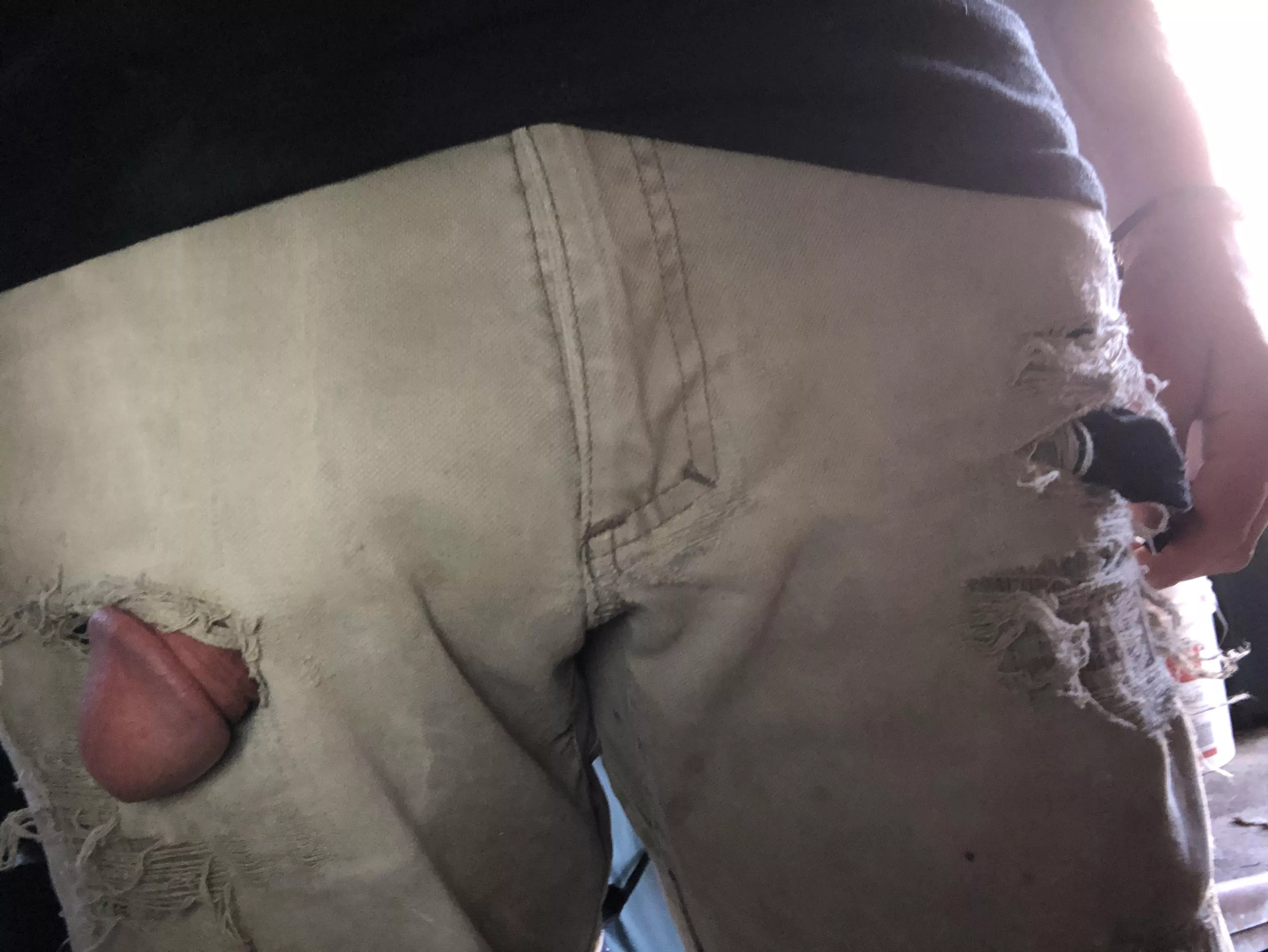 Time for a new pair of work pants Time for a new pair of work pants