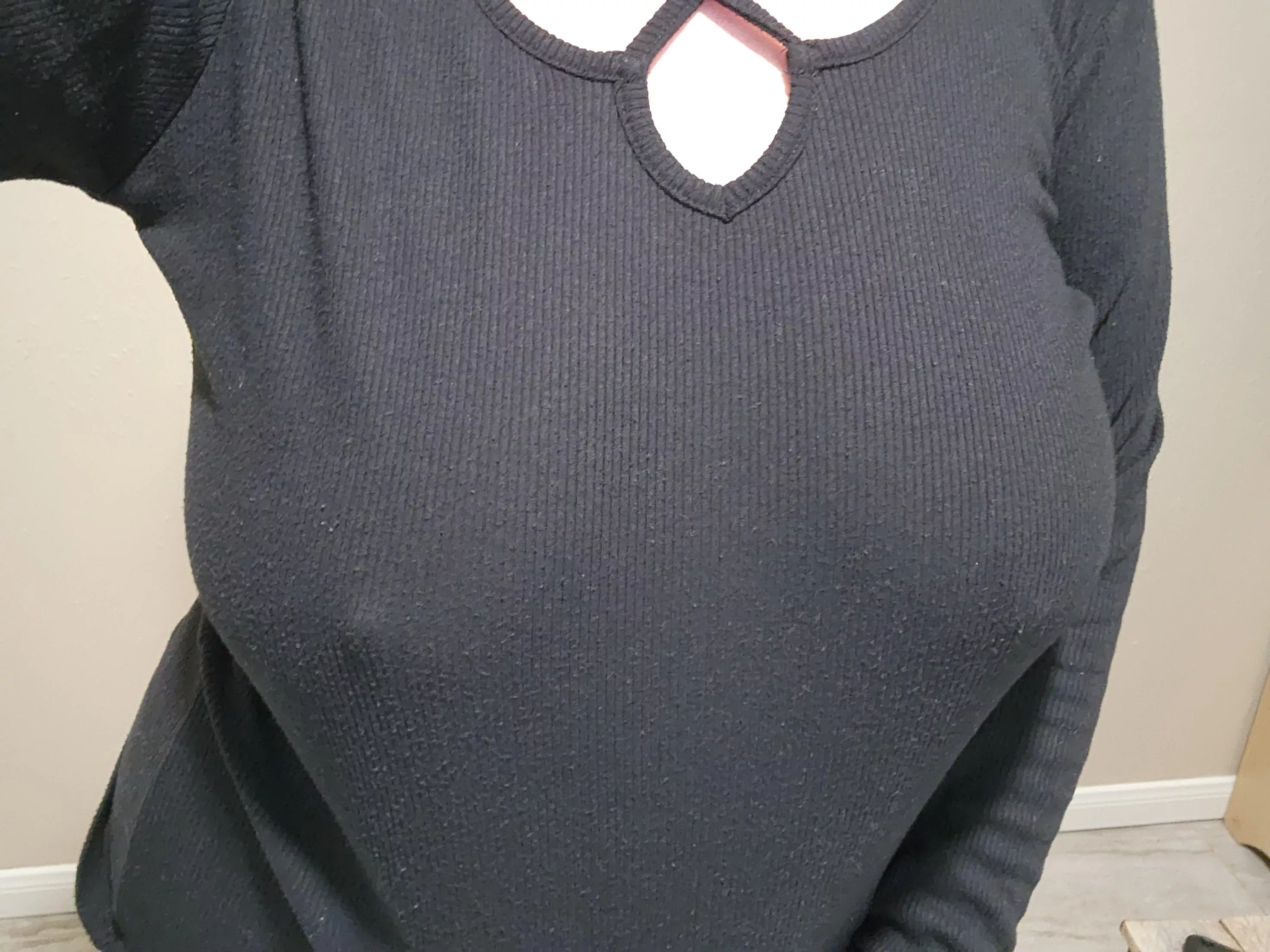 Time for work ... at least I don't have to wear a bra.