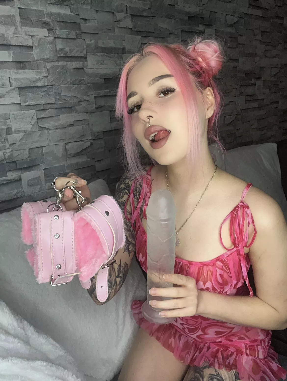 Time to cuff you and see if you can take my cock [domme]