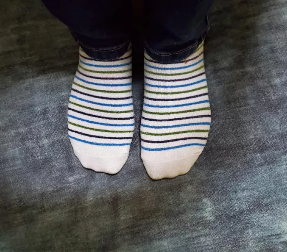 Time to take these off for the day 🏃‍♀️