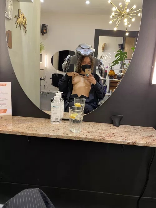 Titts out at the Barbor✨