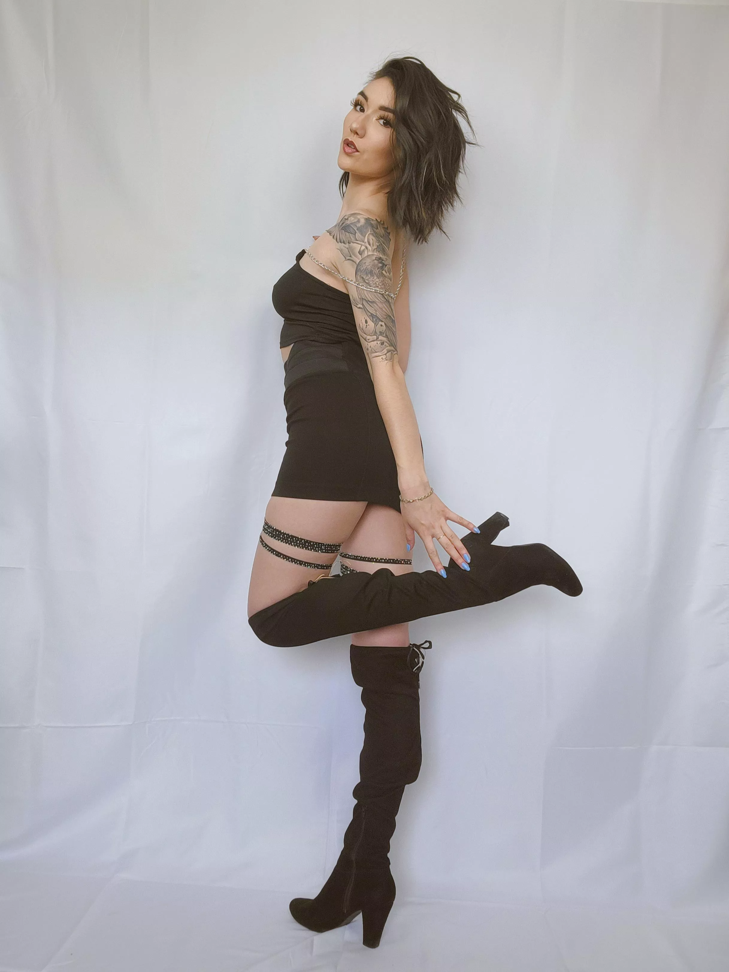 To me, there is nothing more powerful than a woman in thigh high boots