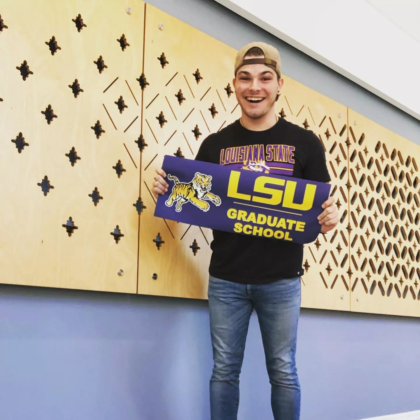 Today I accepted a full ride offer for my PhD at my dream school! I’m LSU bound y’all!
