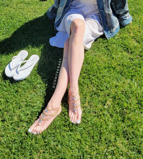 Today was too perfect to pass up on a picture in these