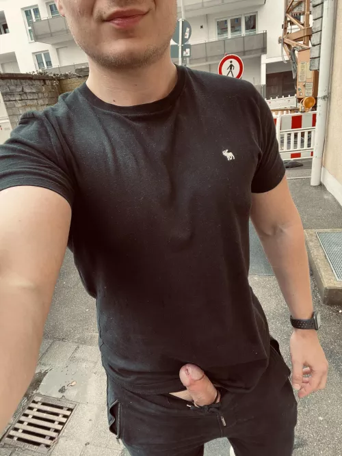 Today’s outfit is quite risky