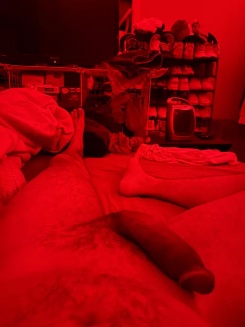 Too hot for clothes tonight