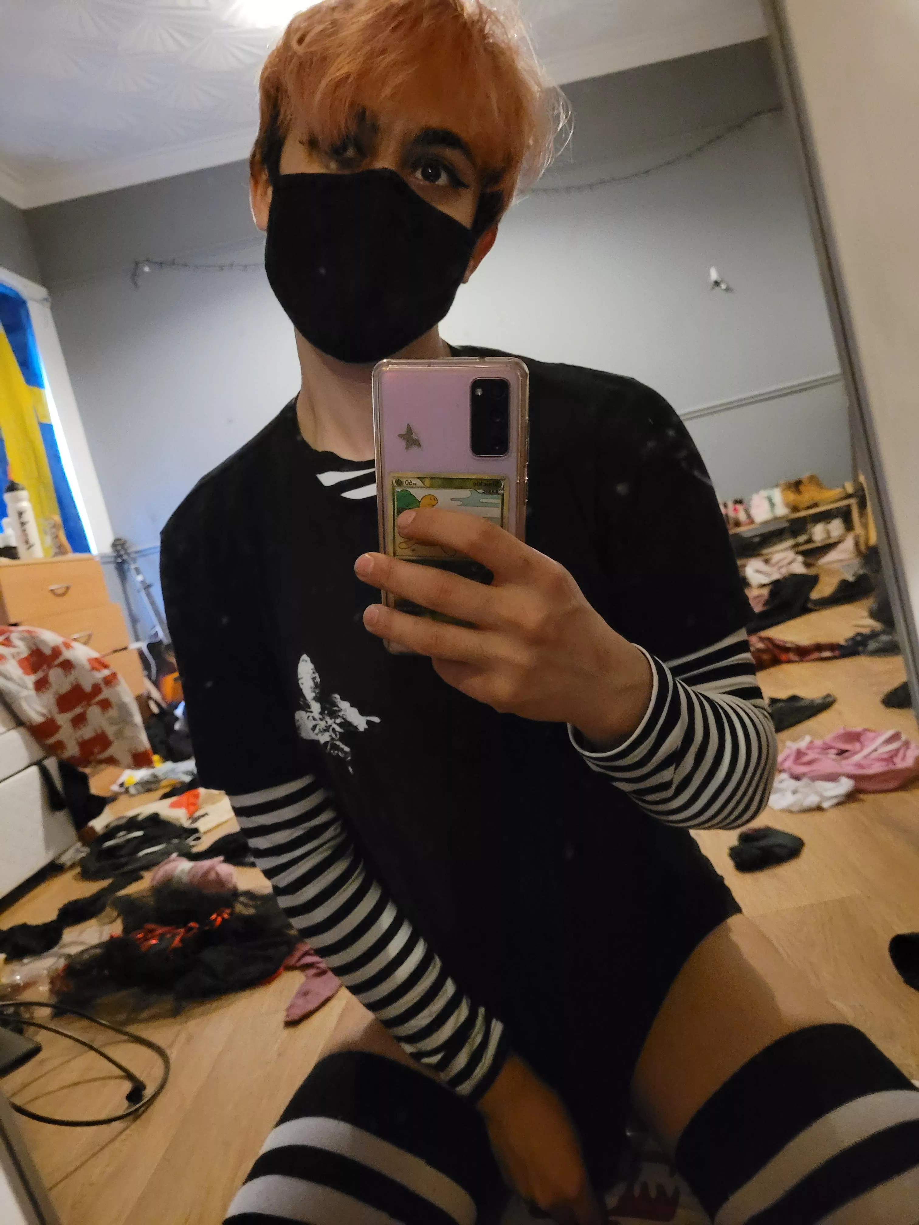 Tried Eyeliner again today! not too noticeble tho~! 💞